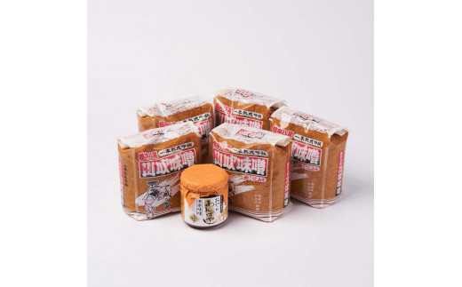 
越中山吹味噌＆おわらあんばやし（田楽味噌）セット
