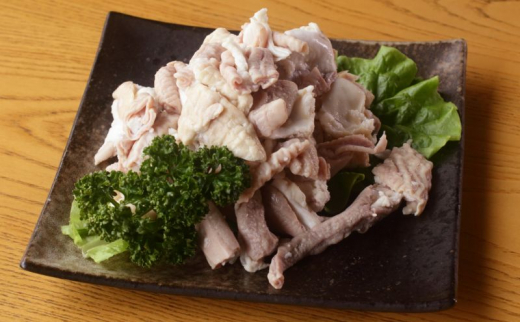 国産 豚モツ（ボイル） 2kg 冷凍【醤油ダレ】