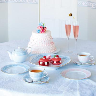 ふるさと納税 みよし市 ノリタケ【レースウッドゴールド】28.5cmスクエアプレート |  | 02