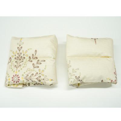 ふるさと納税 北杜市 白州洗いの羽毛足首ウォーマー　ダウン90%　アイボリー色 |  | 03