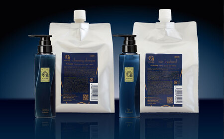 【ポイントピュール】Ryu Spa球美シリーズ　シャンプー＆トリートメント詰替セット ヘアケア