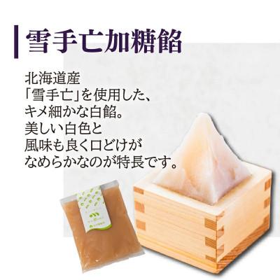 ふるさと納税 松山市 きたがわ屋こだわり餡2個セット(粒餡、白手亡餡) |  | 01