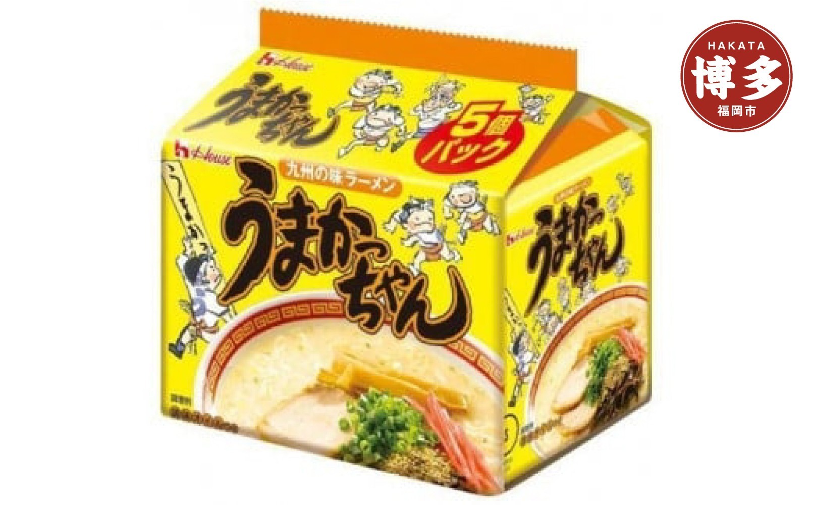 
うまかっちゃん　30食（5食入×6袋）福岡市／豚骨ラーメン
