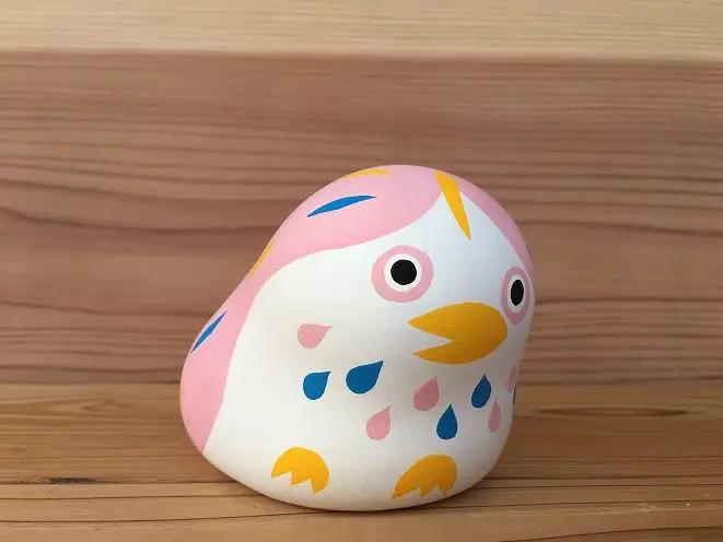 S093-016A_縁起物土玩具「アマビエ（中）」