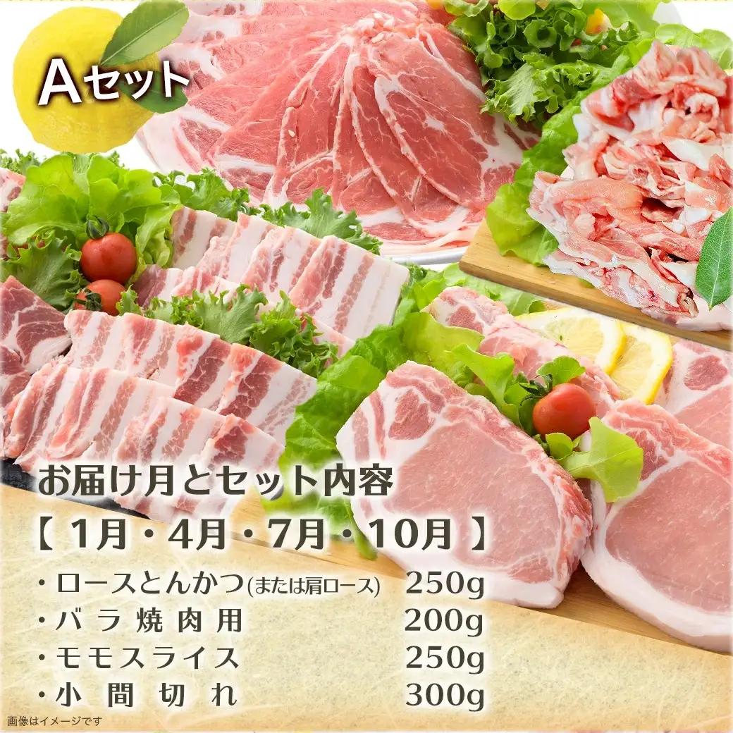 全部真空パック！10回お届け☆都城産豚「ゆずポーク」とゆず加工品の定期便〔TAA10-1403〕_(都城市) ゆずポーク 真空パック ゆずしゃぶしゃぶたれ ゆずゼリー