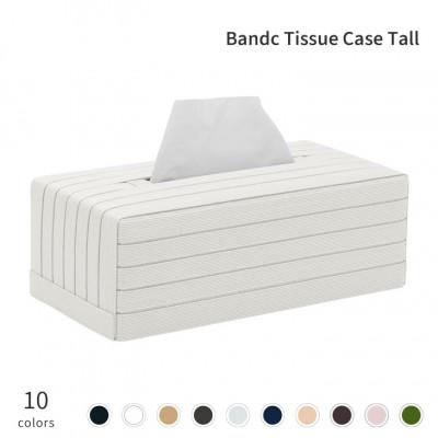 ふるさと納税 奥州市 心地よい暮らしをつくる ティッシュケース Tall ホワイト バンドシー [AR096] |  | 02