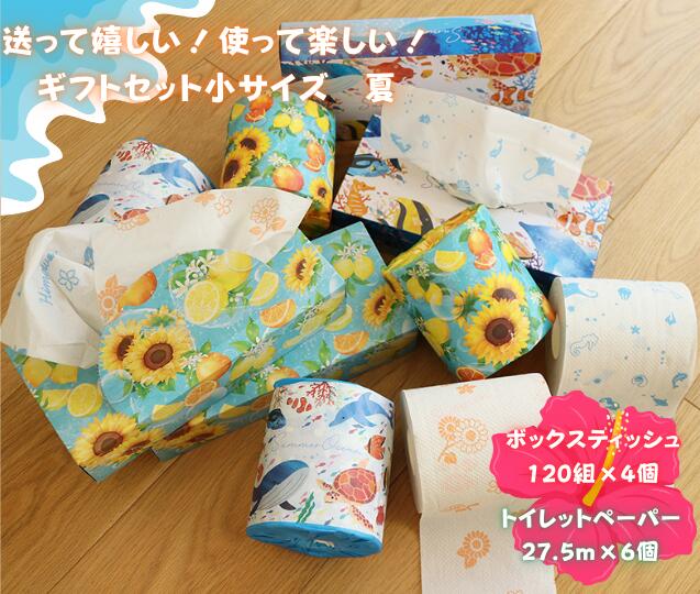 【ふるさと納税】送って嬉しい！使って楽しい！ギフトセット小サイズ　夏