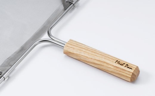 メッシュパン （小） 1個 （幅21cm×長さ38cm×厚さ2.4cm） 1個 直火焼専用 フライパン 調理器具