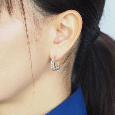 ふるさと納税 甲府市 PT900/K18 0.30ct ダイヤモンド ピアス　FFP-000338 |  | 03