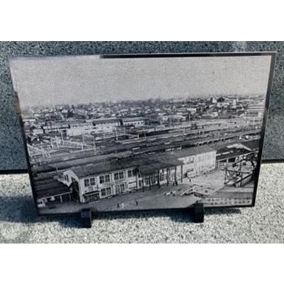 ふるさと納税 利府町 影彫り　「旧仙台駅」