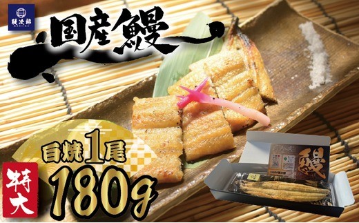 
                  [特大] 国産 関西風地焼き うなぎ【白焼】1尾 180g以上 ｜ うなぎ 泉大津 鰻 蒲焼き 冷凍鰻 活鰻 鰻次郎 うな重 土用の丑の日 お取り寄せ 高級 うなぎの日 ウナギ unagi
                