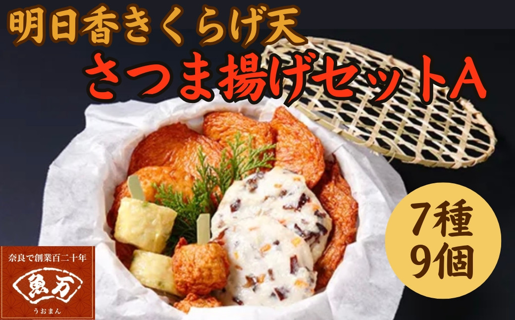 
            さつま揚げ 明日香きくらげ天さつま揚げセットA 〈魚万商店〉 薩摩揚げ 薩摩揚 かまぼこ 蒲鉾 練り物 すり身 つまみ 詰合せ 惣菜 天ぷら アテ 一品 奈良県 奈良市 奈良 なら 9-002
          