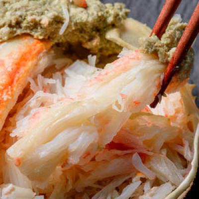 ふるさと納税 京丹後市 【松葉ガニ・セイコガニの甲羅盛り】ズワイガニ 雌雄の甲羅盛り夫婦宝船大サイズ(2026年1月〜発送) |  | 01