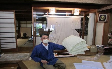 綿わた100％の手作り肌布団 | 豊後高田市 布団
