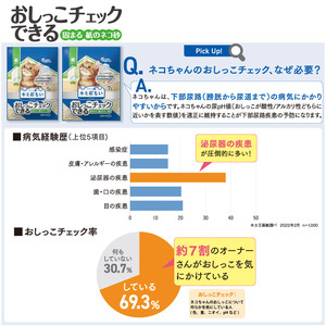 BU01 キミおもい　おしっこチェックできる　固まる紙の猫砂　5L ｜ 真岡市 栃木県 送料無料