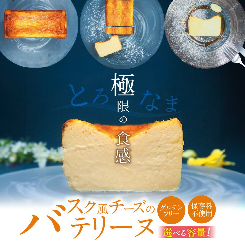 【ふるさと納税】バスク風 チーズ テリーヌ 選べる 容量 約 200g 600g グルテンフリー 保存料不使用 手づくり なめらか 極限の食感 卵のコク てんさい糖 やさしい甘み スイーツ デザート ケーキ 専門店 冷凍 お取り寄せ お取り寄せスイーツ 愛知県 碧南市 送料無料