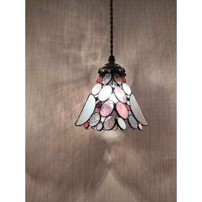 ふるさと納税 基山町 ステンドグラス《シャボン玉ペンダントランプ》ピンク |  | 03