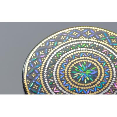 ふるさと納税 京都市 【嵯峩螺鈿野村】華七宝ブローチ|京都 老舗 伝統工芸 漆器 ジュエリー |  | 03