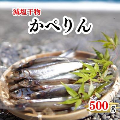 ふるさと納税 熊野市 美味しく減塩 減塩干物 かぺりん丸干し (からふとししゃも)