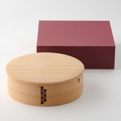 ふるさと納税 大館市 【大館曲げわっぱ】飯切り3合　ふた付 |  | 03