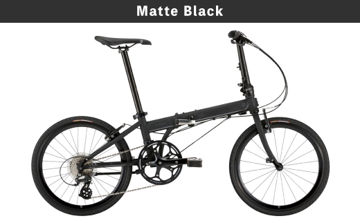 MatteBlackDAHONフォールディングバイクSpeedFalcoシマノパーツモデル20インチ