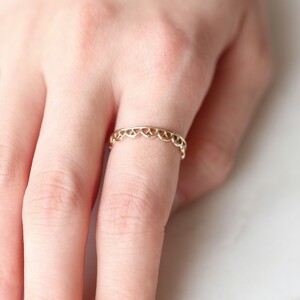 K10YG地金アーチシェイプリング H-2