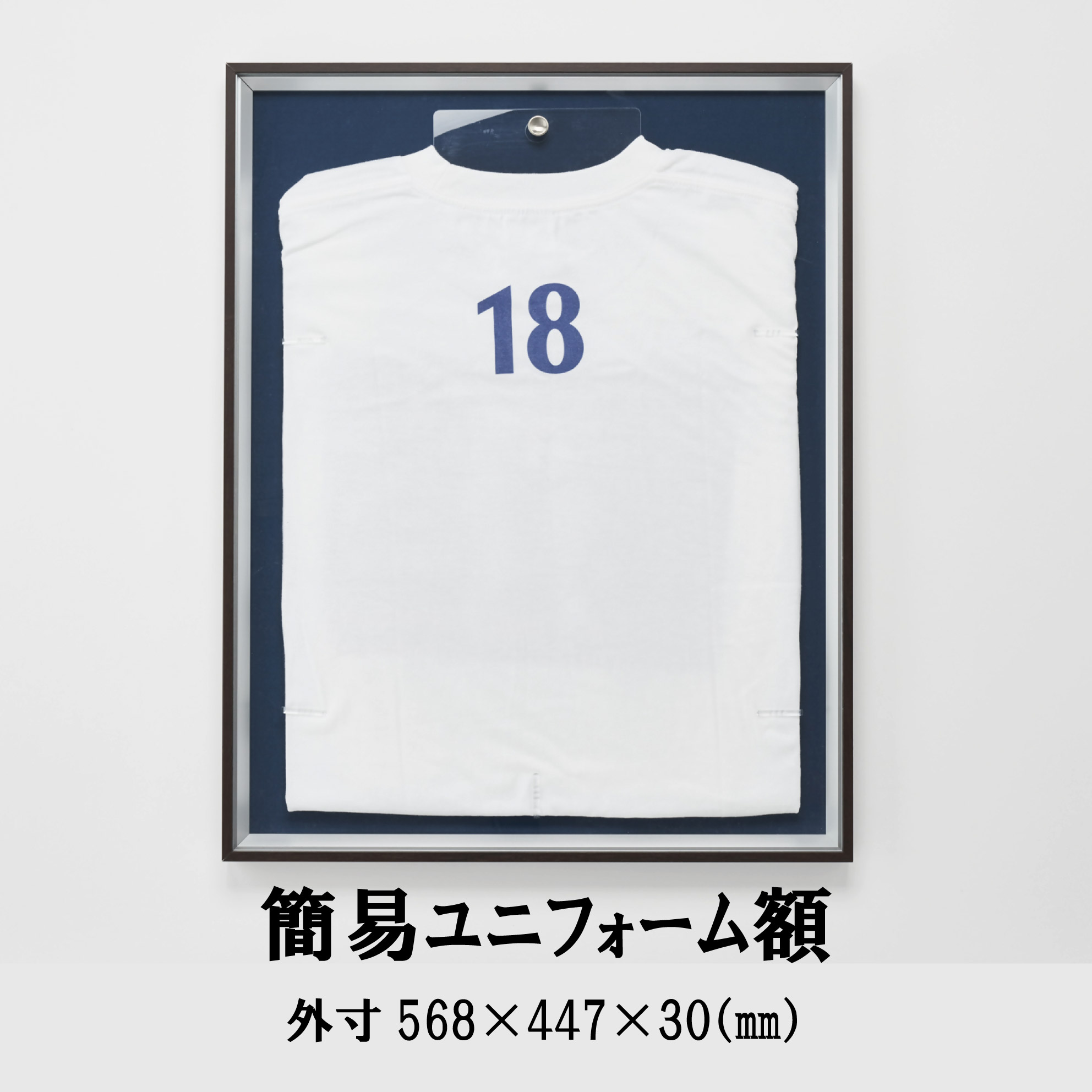 【ふるさと納税】簡易ユニフォーム額 ナチュラル 背面ベージュ ユニフォーム 額 ケース コレクションケース アクリルケース 展示用 額 スポーツ スポーツグッツ ギフト 記念品 思い出 贈り物 贈答 プレゼント CS-565 鹿児島県 薩摩川内市 送料無料
