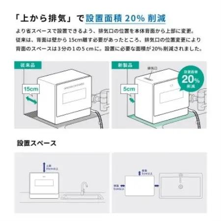 シロカ　食器洗い乾燥機　SS-LA451【1746019】