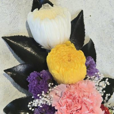 ふるさと納税 愛西市 プリザーブドフラワーの仏花1点 |  | 01