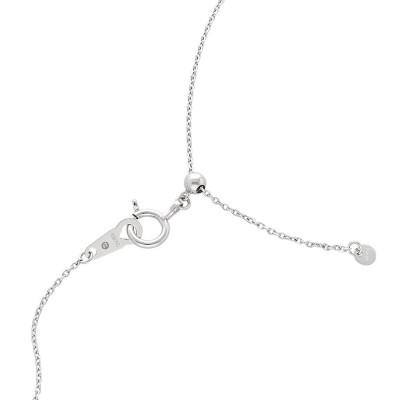 ふるさと納税 魚津市 K18WG サークルプレス デザインチェーンネックレス |  | 02