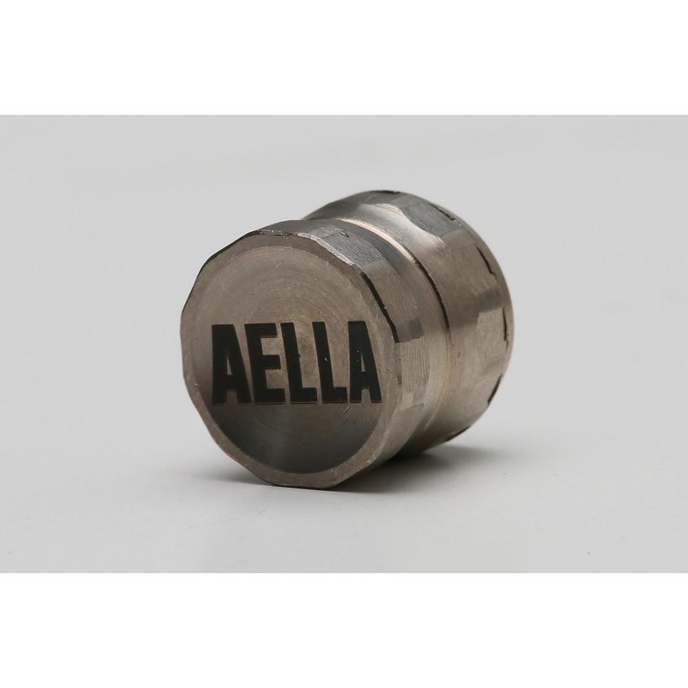 【ふるさと納税】【AELLA】チタンエアバルブキャップショートタイプ　チタン素地色　AE-74022　2個セット | 京都 バイク カスタム パーツ 人気 おすすめ ツーリング ライダー バイカー メーカー ギア お取り寄せ 通販