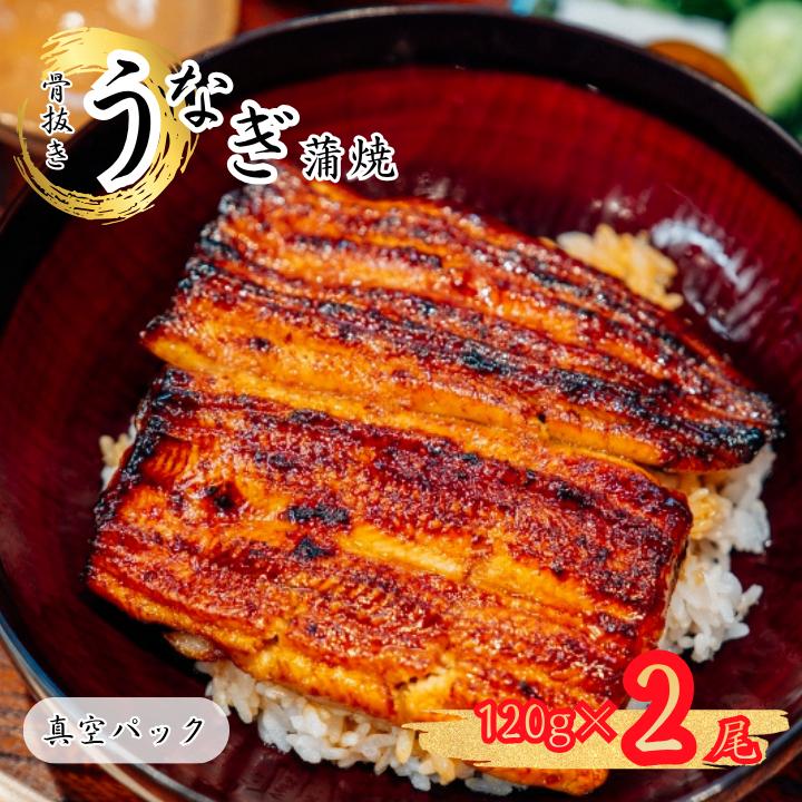 骨抜き鰻蒲焼2尾（真空パック）《30日以内に出荷予定(土日祝除く)》---abikoc_usn_1_2p---