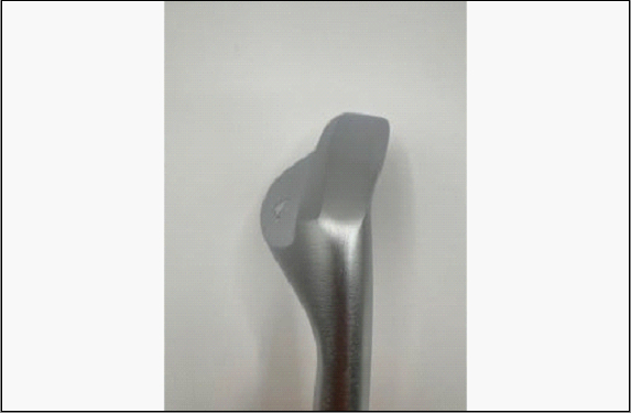 【福岡市】Abi Wedge ホワイトクロムメッキ54°　N.S.PRO MODUS3 WEDGE 105　女性クラフトマンの阿比留俊子　設計・デザイン