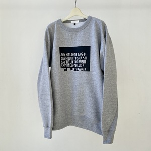 TAGO SWEATSHIRT【Lサイズ／GRAY】