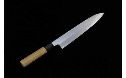 和牛刀包丁 210ミリ 銀3鋼 包丁 ナイフ ステンレス 本格的 キッチン キッチン用品 料理 刃物 高知県 土佐市【田所刃物】[BQAS001]