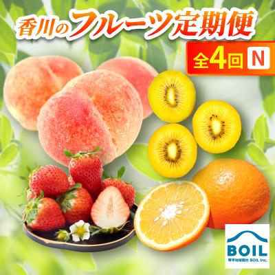 ふるさと納税 香川県 【発送月固定定期便】香川のフルーツ(4N)全4回