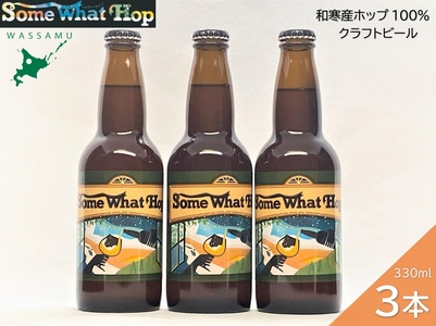 わっさむクラフトビール（Some What Hop）3本