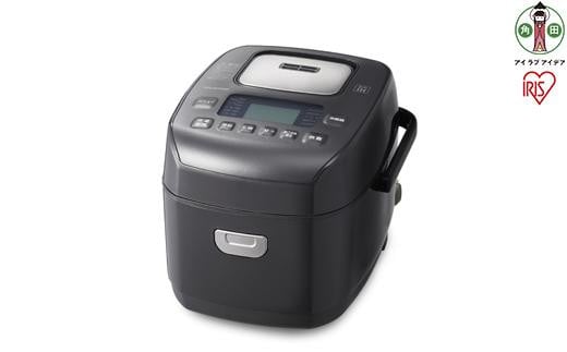 アイリスオーヤマ 圧力IHジャー炊飯器3合 RC-PDA30-B ブラック