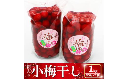 梅干し 1kg ( 500g × 2袋 ） 小梅干し しそ風味 国産 昔ながら 小梅干し ごはんのお供 おにぎり 調味料 常備食 お弁当 お取り寄せ グルメ 地場産品 美郷 徳島県 吉野川市