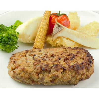 ふるさと納税 水俣市 馬肉の粗挽きハンバーグ16個セット(130g×16個)(水俣市)