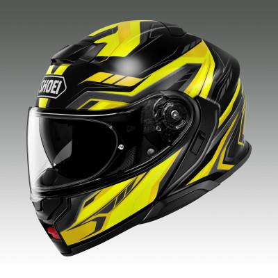ふるさと納税 稲敷市 SHOEI【NEOTEC 3 VORYX (YELLOW/BLACK)】M PFSチケット付き