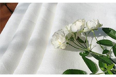 長く使える上質のリネン100％のフェイスタオル4枚セット 吉野ヶ里町/Dondonyokunaru [FCF005]