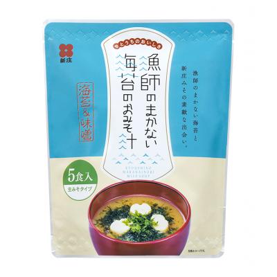 ふるさと納税 安芸高田市 漁師のまかない海苔のおみそ汁 5食×12袋[No5895-0483] |  | 02