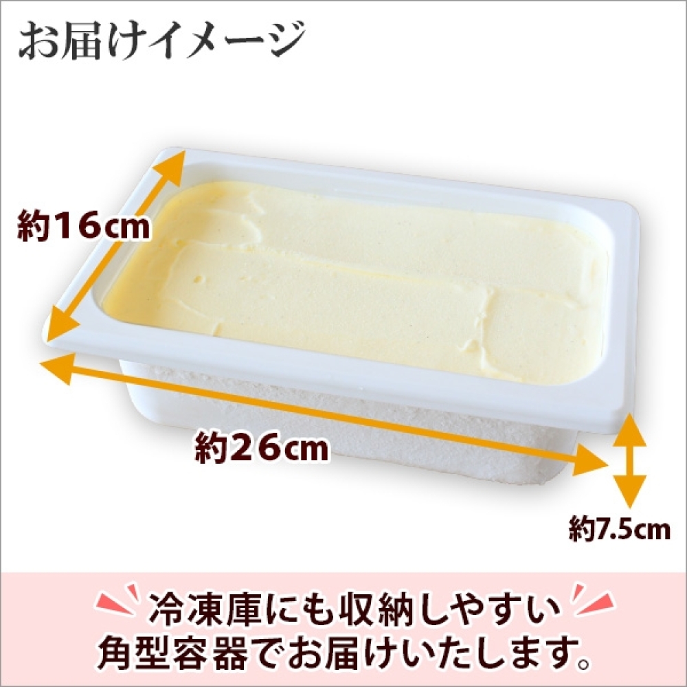 600.アイスクリーム バニラ ジェラート 業務用 2リットル 2L アイス 大容量  手作り 北海道 弟子屈町_イメージ3
