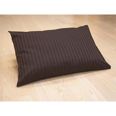 ふるさと納税 富士吉田市 枕カバー綿100% ディープブラウン 65×45cm 日本製 抗菌 防臭 防ダニ【ホテル仕様】 |  | 01