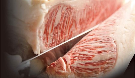 肉匠はなふさ　万葉牛バラ焼肉　（450g）