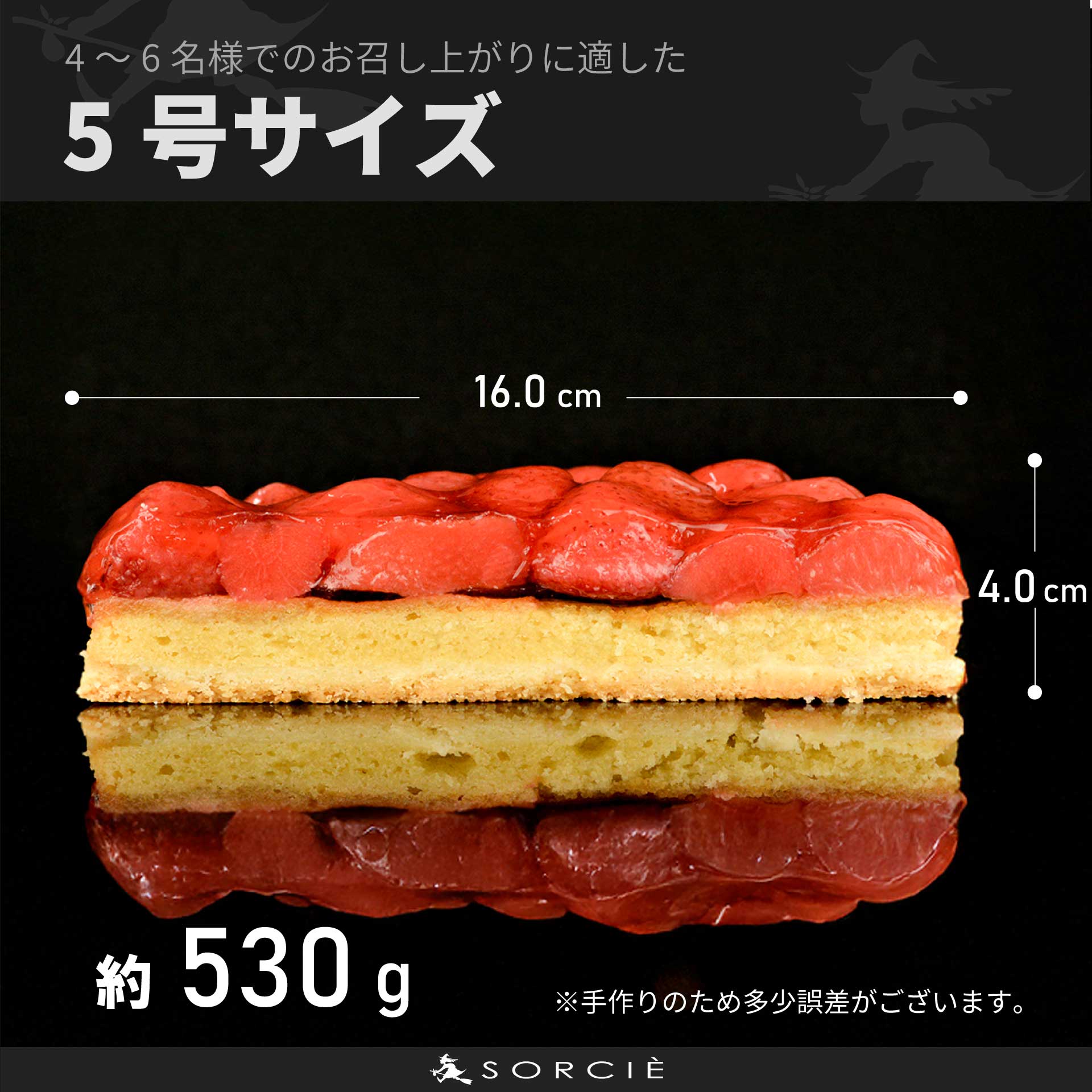 【着日指定可】誕生日ケーキ 苺 のコンポート タルトケーキ 5号 直径16cm 4人〜6人分 530g 【バースデー飾り付】 スイーツ ギフト いちご | デザート ケーキ お菓子 洋菓子 冷凍 着日