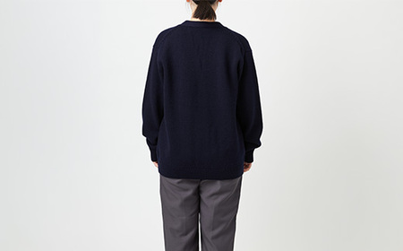 ≪先行予約≫【THISISASWEATER.】A1 : A SWEATER IS ORDINARY.Cardigan BRITISH NAVY ネイビー カーディガン 服 洋服 ユニセックス メンズ 