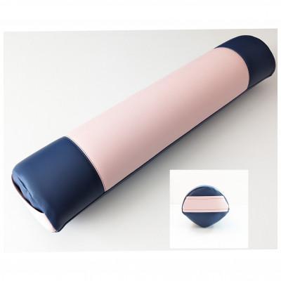 ふるさと納税 中野区 【特許取得/日本製】整体×睡眠×運動で寝返りが整体になる《願えりまくらL(ロング)》ピンクネイビー