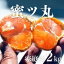 【ふるさと納税】こだわり蜜柑 蜜ツ丸 家庭用 バラ詰め 約2kg入 みかん 家庭用 訳あり わけあり 訳アリ ワケアリ ミカン mikan 柑橘 柑橘類 フルーツ 果物 詰め合わせ 愛知県 豊橋市 8000円